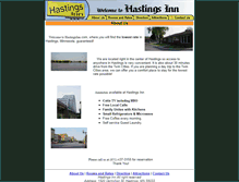 Tablet Screenshot of hastingsinn.com